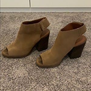 Brown Lucky Brand Booties